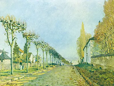 Chemin de la Machine Louveciennes Alfred Sisley